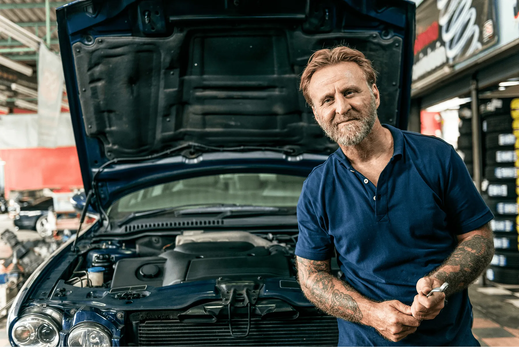 Brad's mobile mechanic van