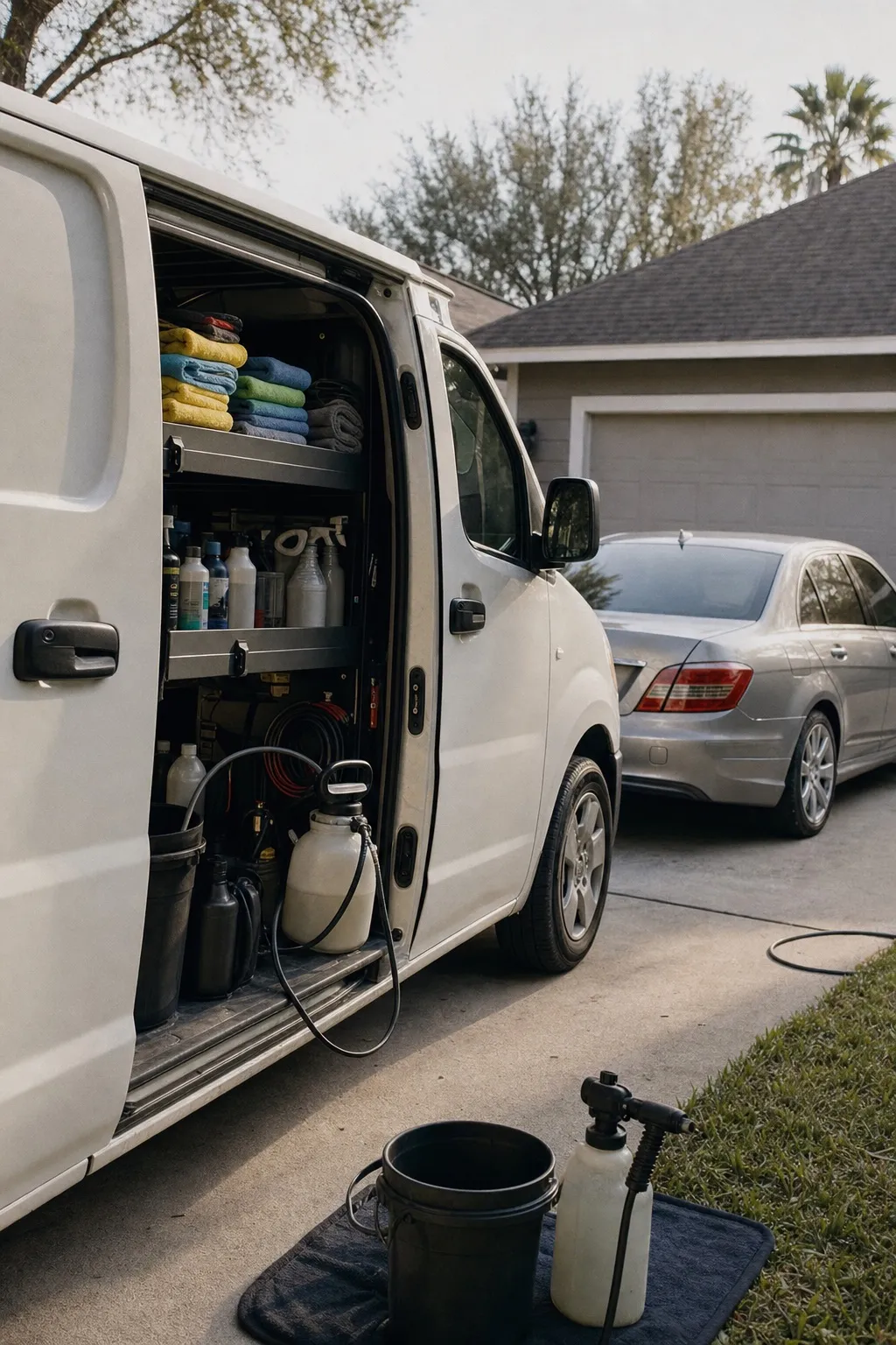 Car Valeting workspace