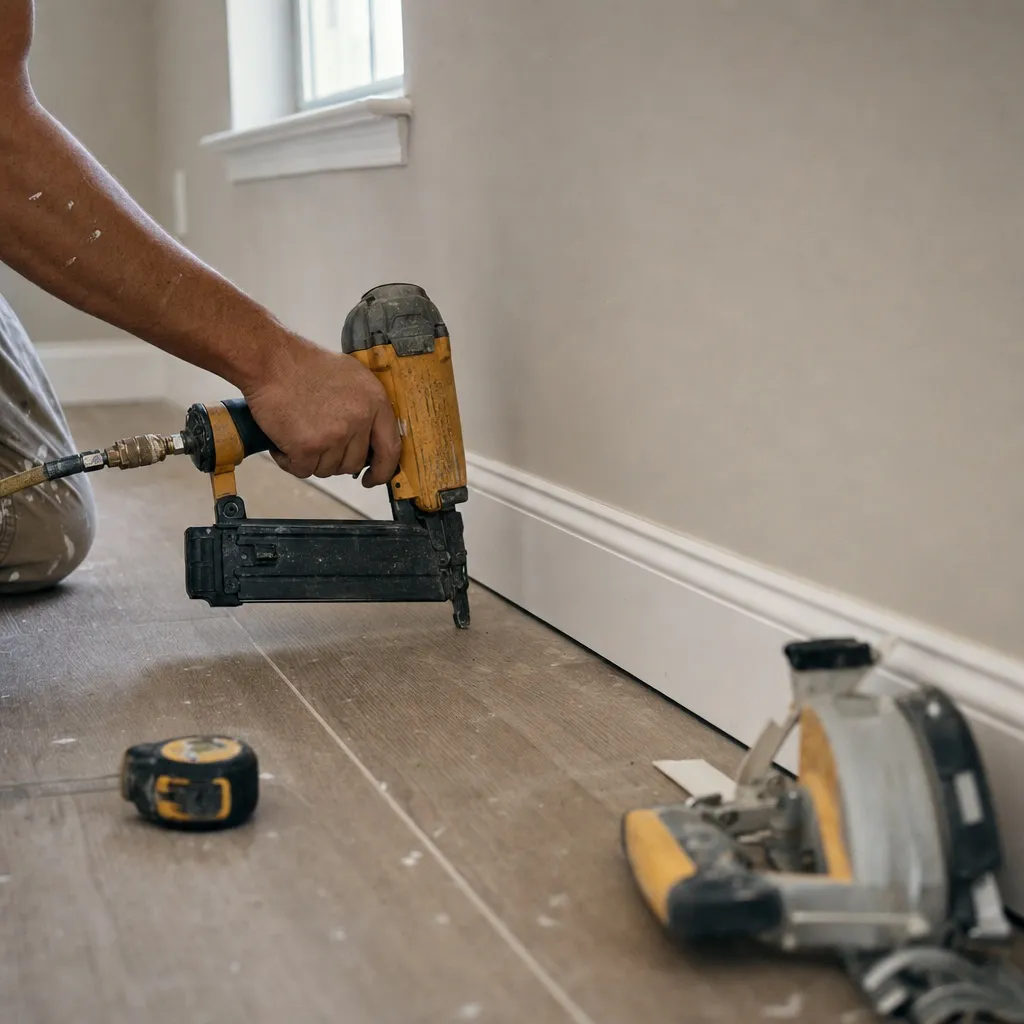 Second-fix trim — Clara handles this for carpenters