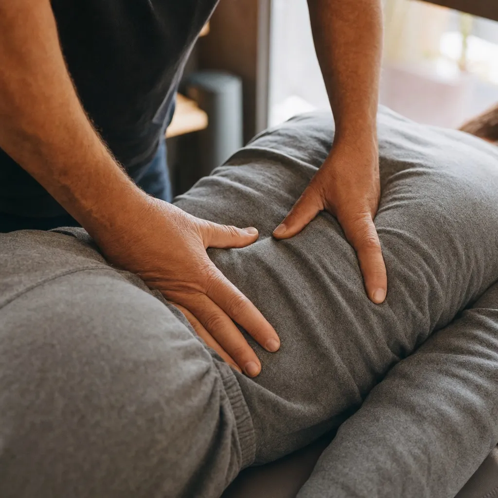 Back pain enquiries — Clara handles this for chiropractors