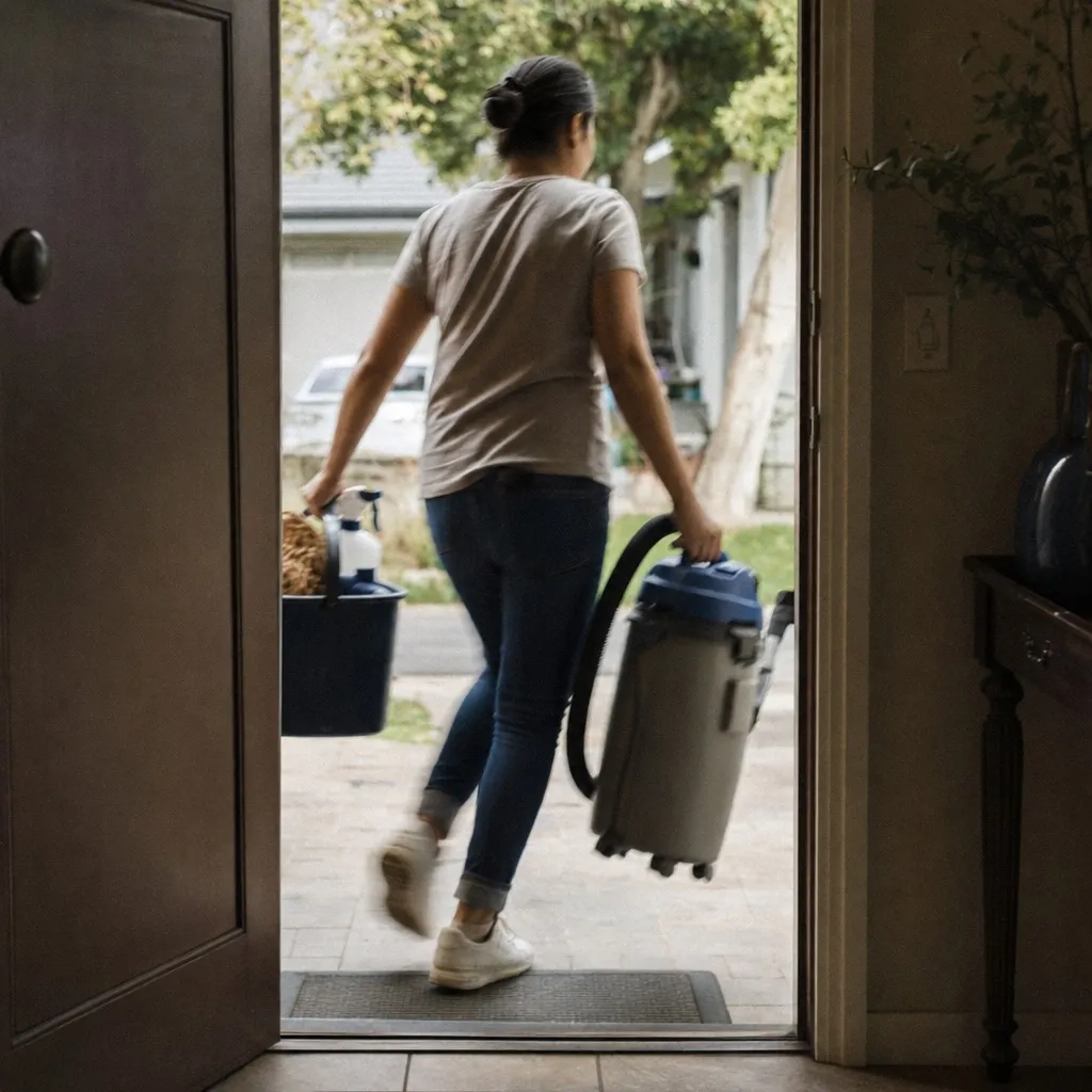Same-day requests — Clara handles this for cleaning services