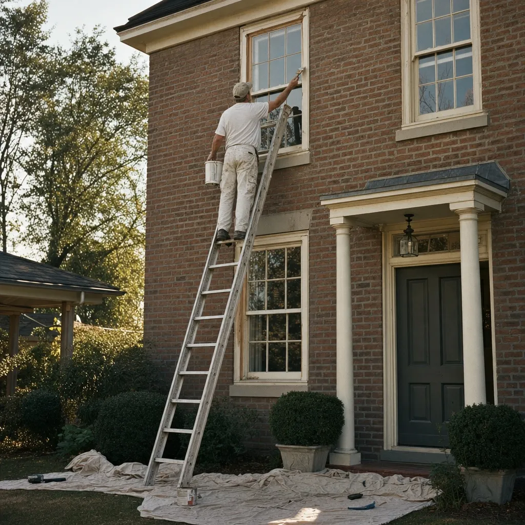 Exterior painting — Clara handles this for decorators