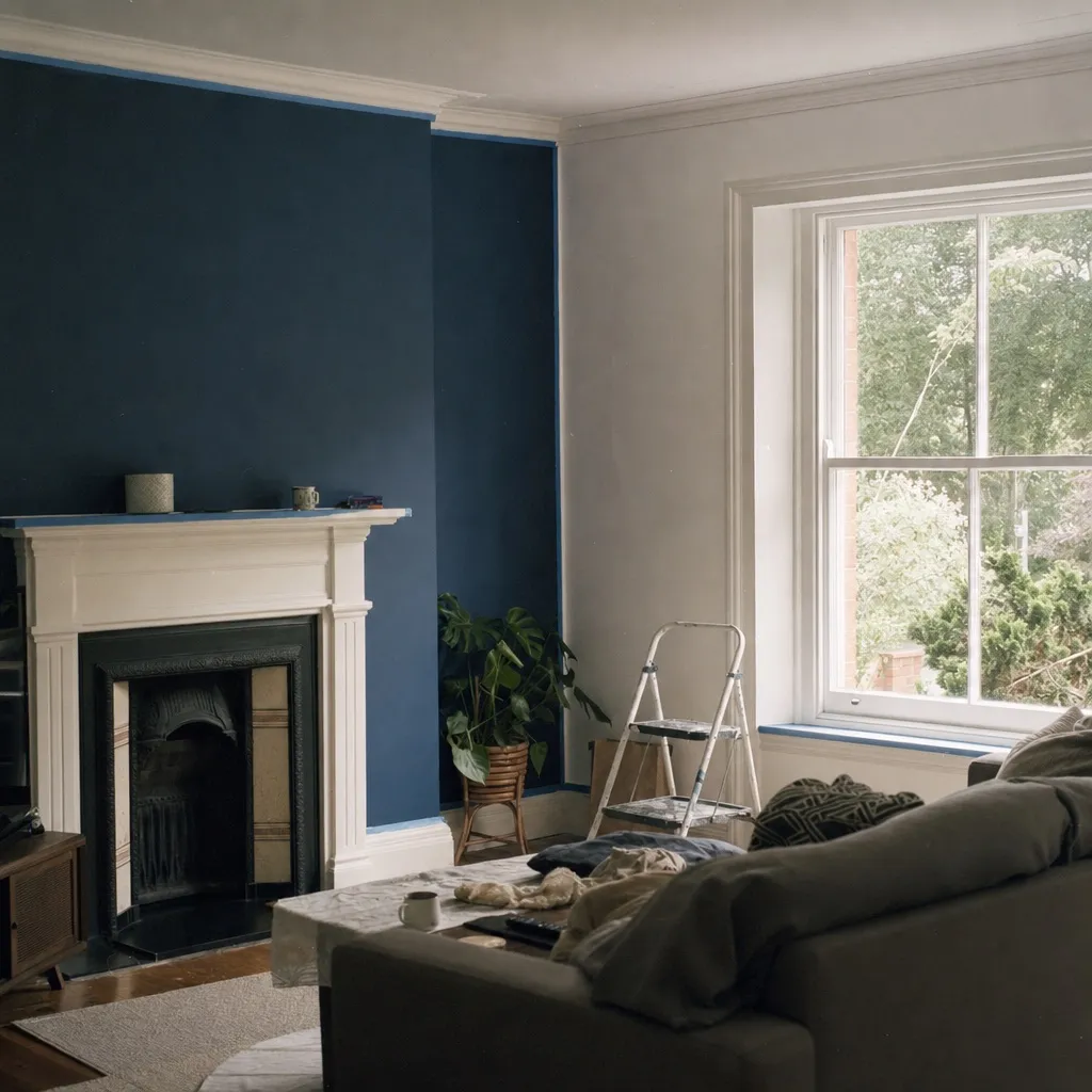 Feature walls — Clara handles this for decorators