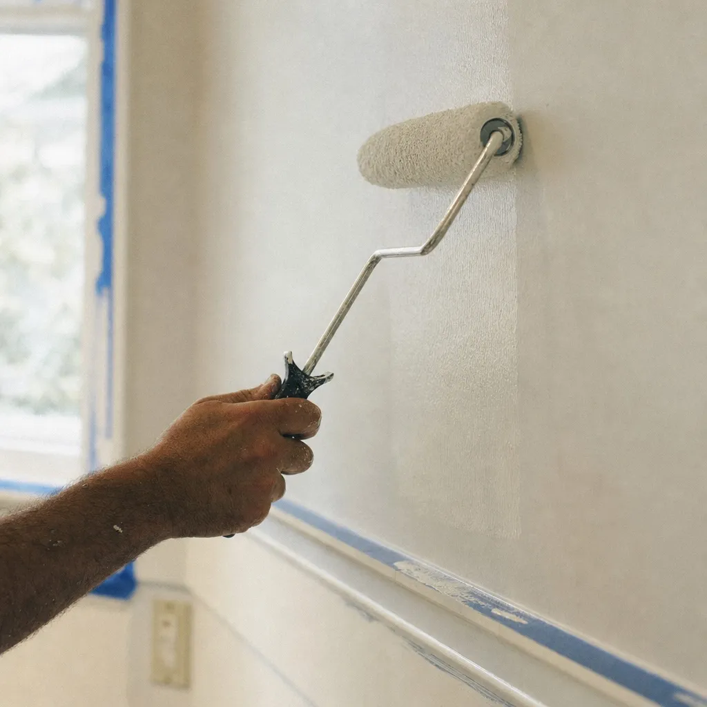 Interior repaints — Clara handles this for decorators