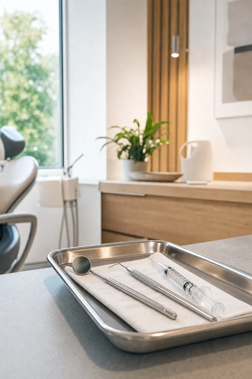 Dentists at work