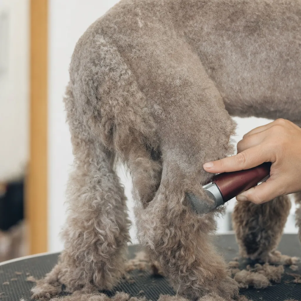 Breed-specific cuts — Clara handles this for dog groomers