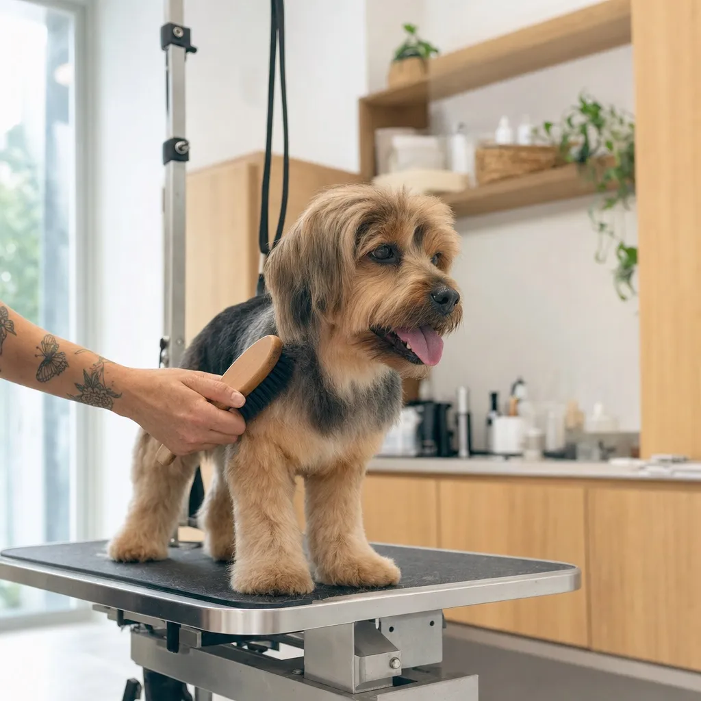 Full groom bookings — Clara handles this for dog groomers
