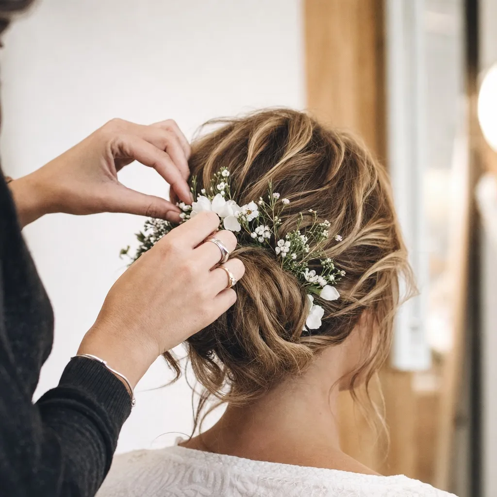 Wedding and event styling — Clara handles this for hairdressers