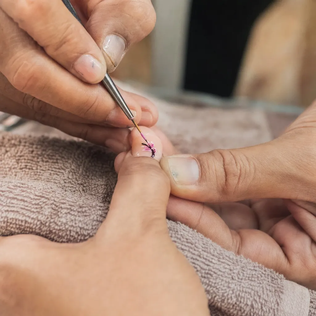 Nail art bookings — Clara handles this for nail salons