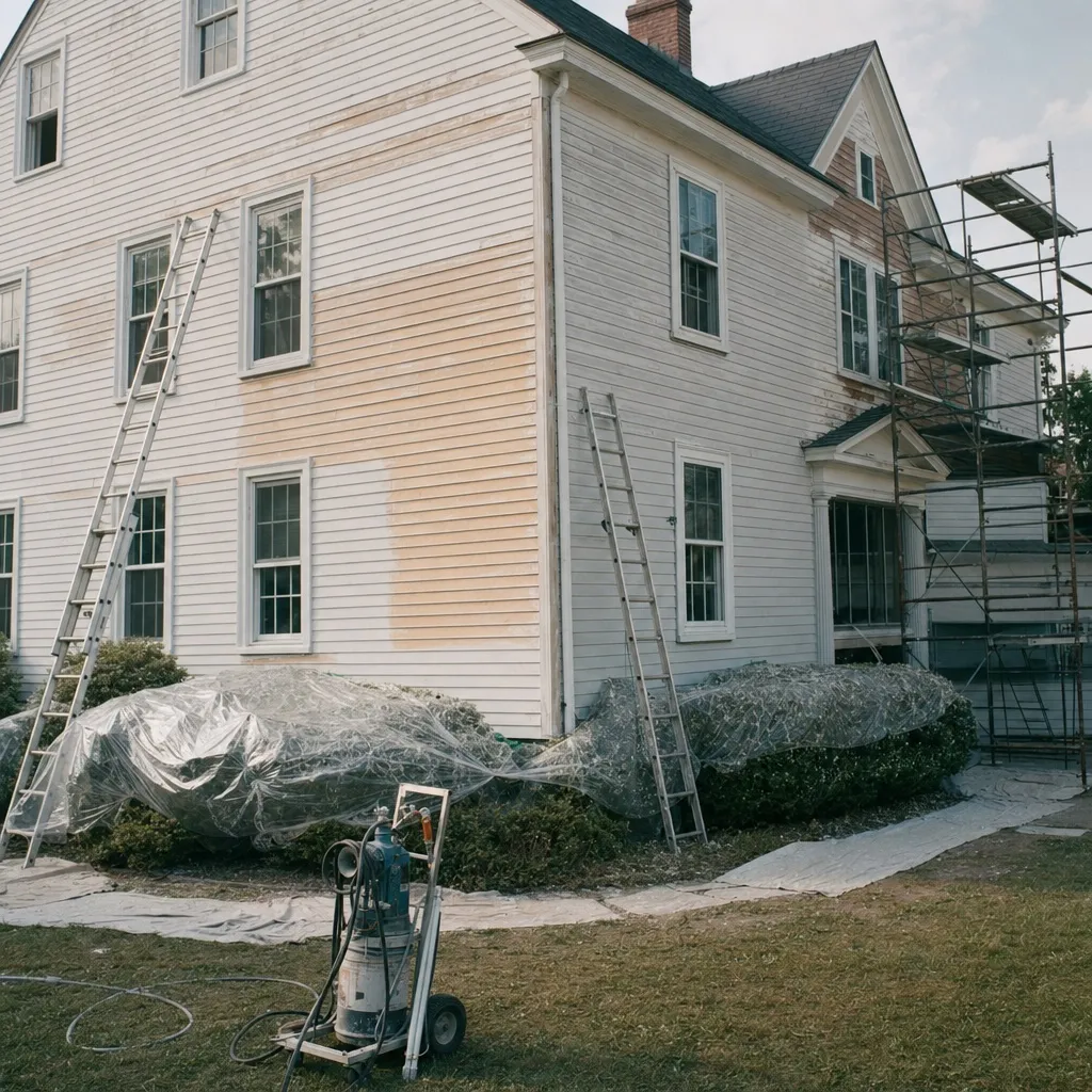 Exterior painting — Clara handles this for painters