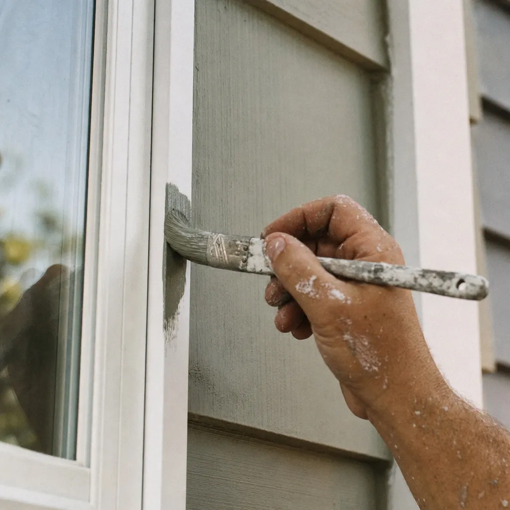 Interior repaints — Clara handles this for painters