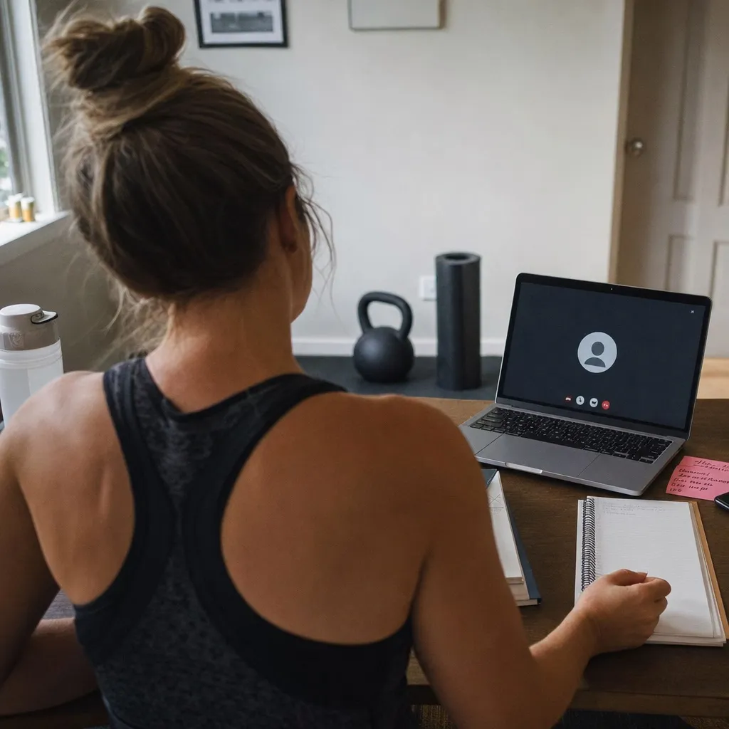 Online coaching — Clara handles this for personal trainers