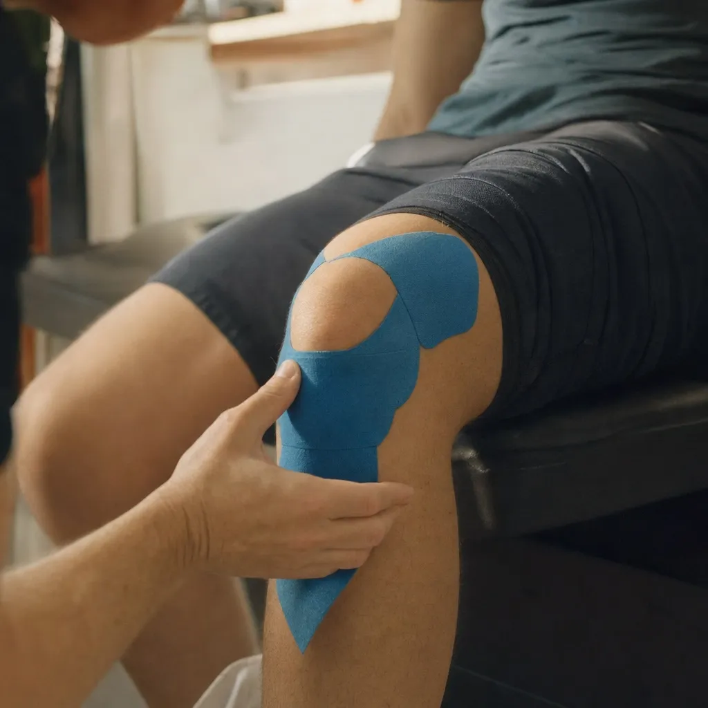 Sports injury treatment — Clara handles this for physiotherapists
