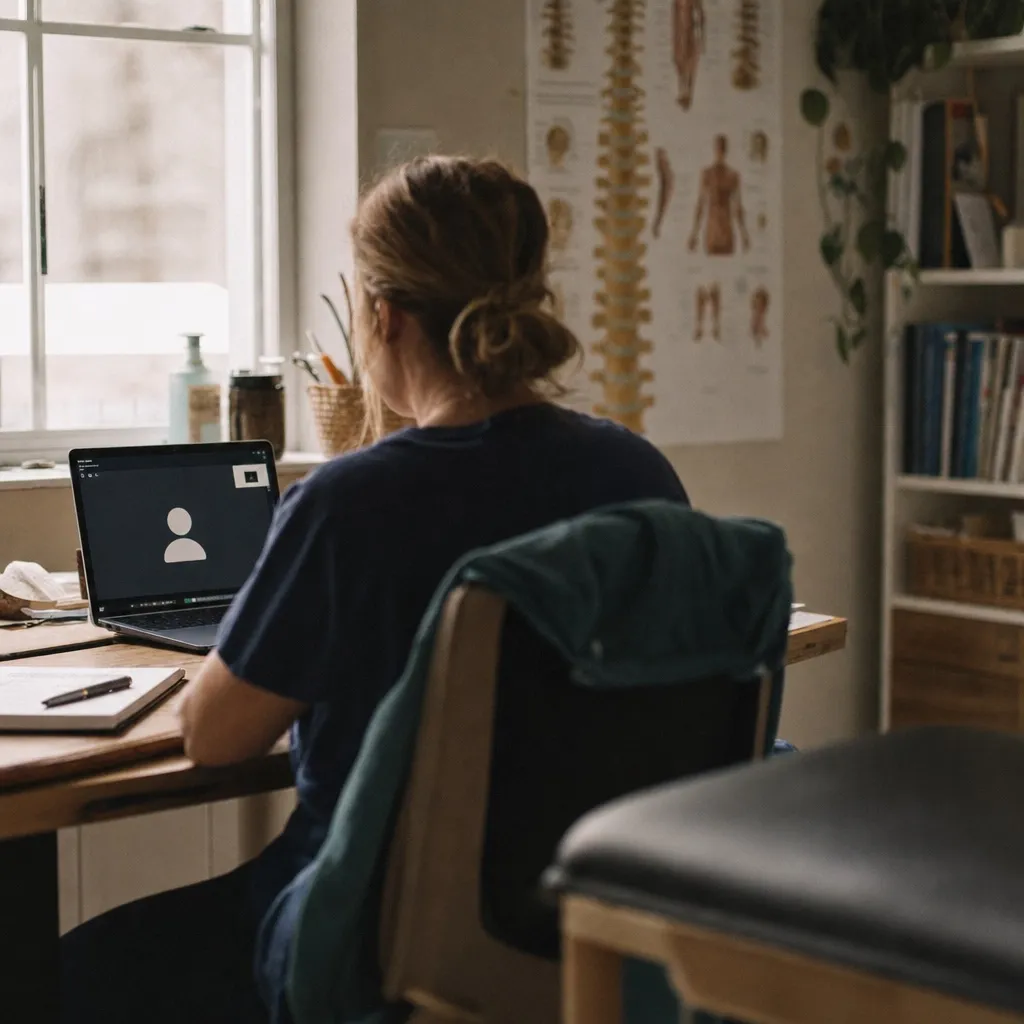Telehealth sessions — Clara handles this for physiotherapists