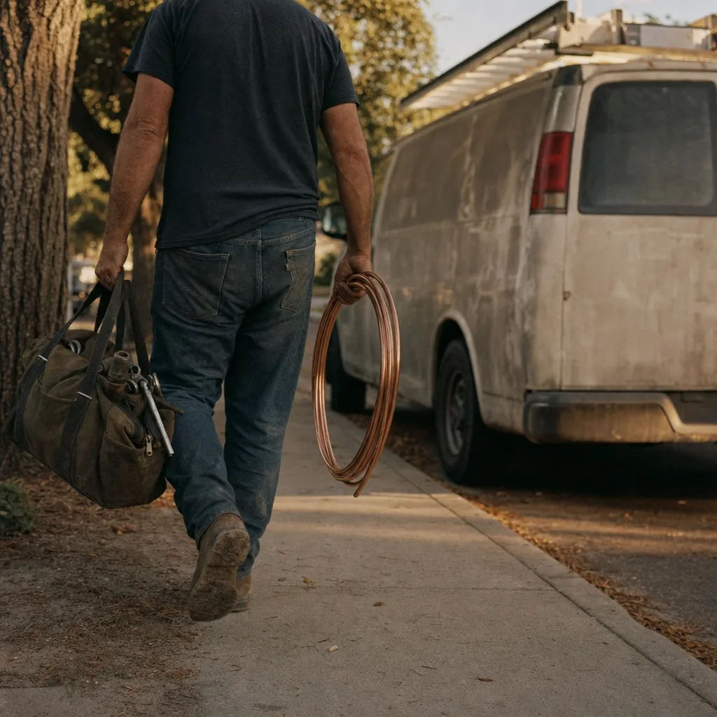 Booking follow-ups — Clara handles this for plumbers