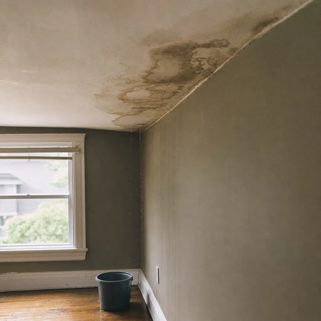 Leaking roofs — Clara handles this for roofers
