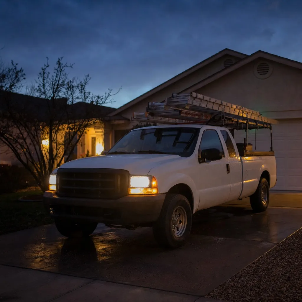 Out-of-hours enquiries — Clara handles this for roofers
