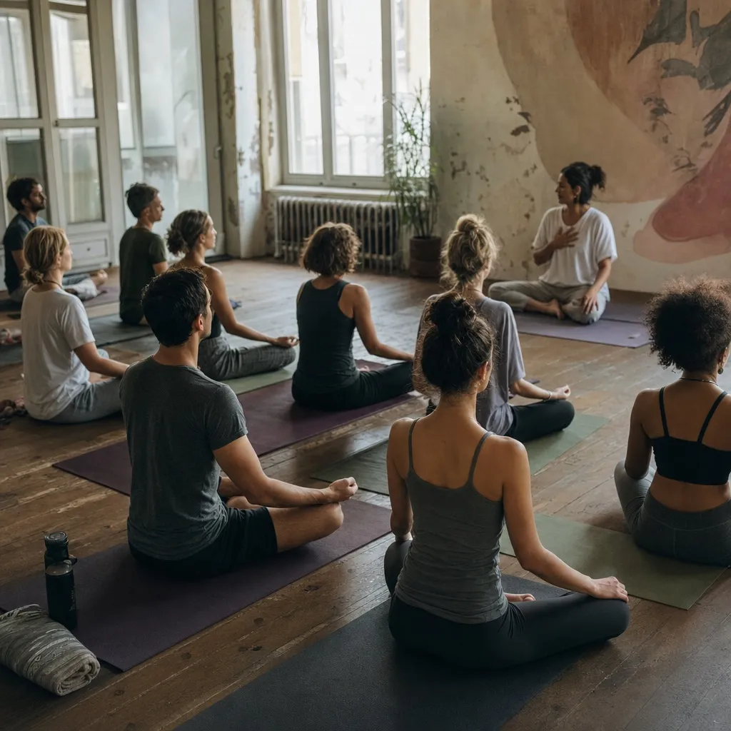 Workshops & retreats — Clara handles this for yoga studios